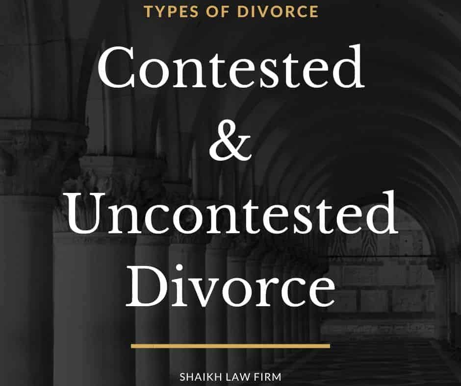 Contested and Uncontested Divorce in Ontario
