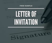  Sample Letter of invitation Canada Free Download Tips 