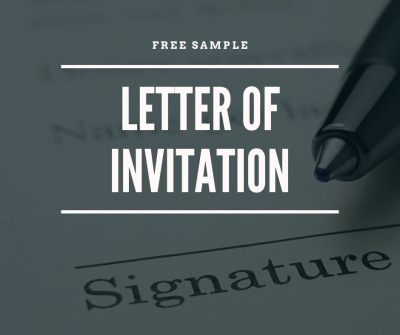  Sample Letter of invitation Canada Free Download Tips 