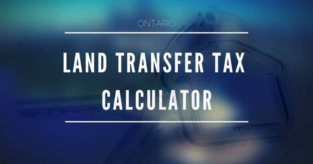 Ontario Land Transfer Tax Calculator Real Estate Lawyer Fees 450