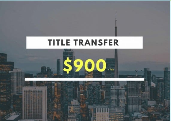 Lawyer Fees for Title Transfer in Barrie