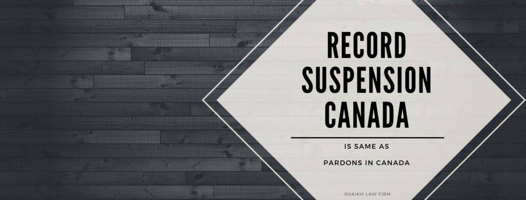 record suspension canada