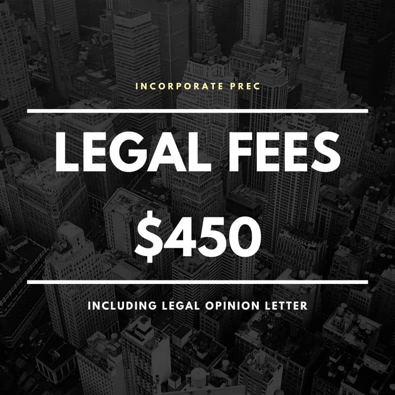PREC Incorporate cost