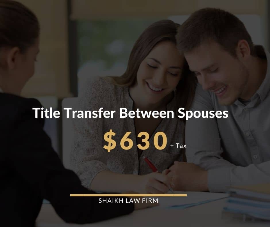 Add to spouse to Land Title