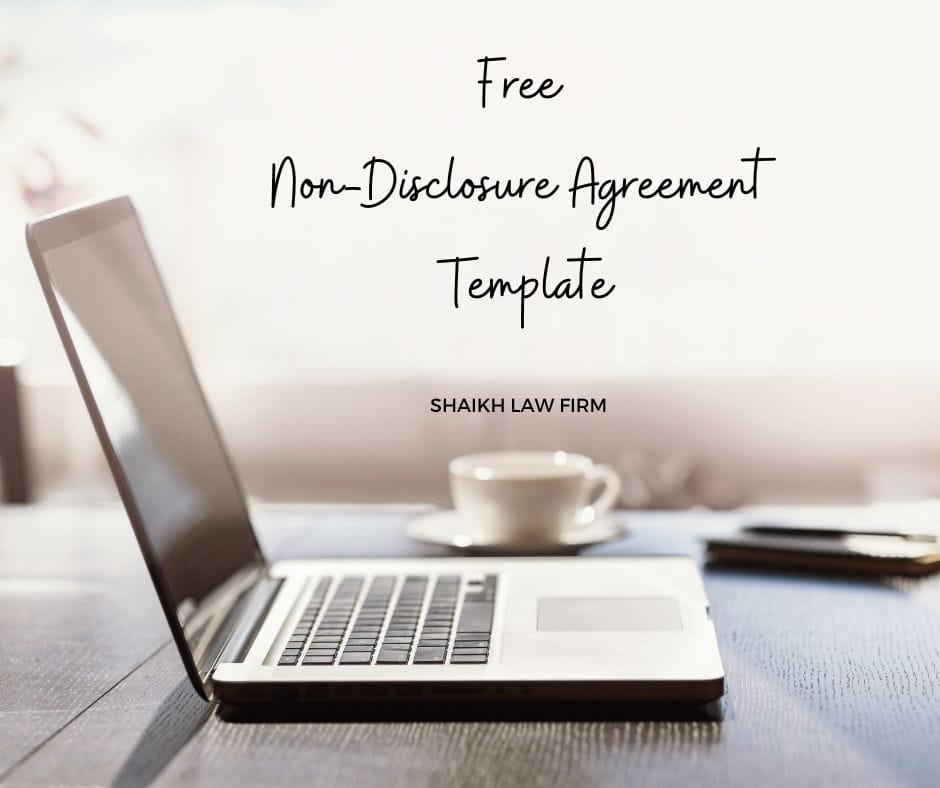 Free Non-Disclosure Agreement Template