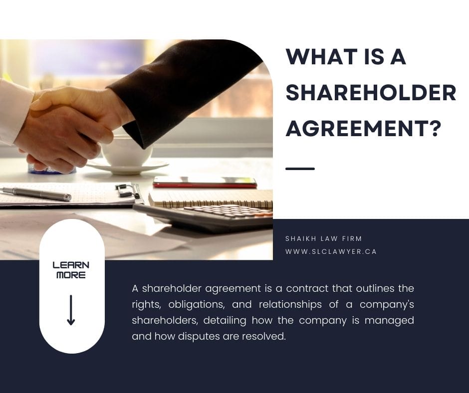What is a shareholder agreement