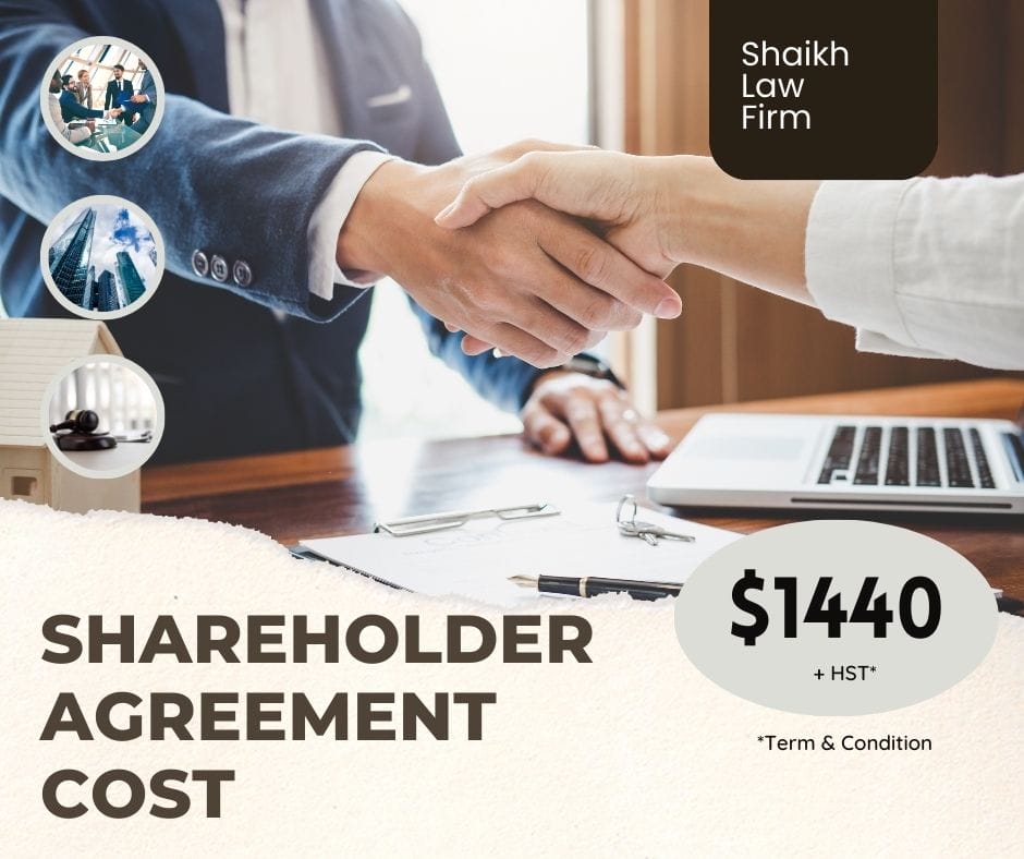 shareholder agreement cost
