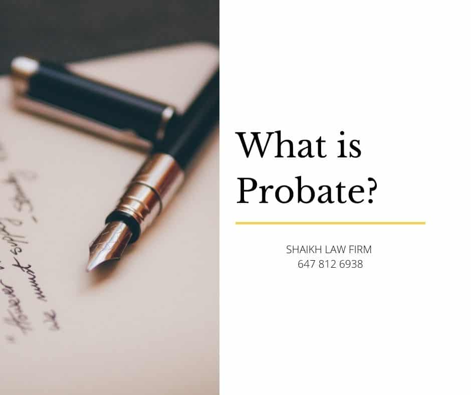 What is Probate in Ontario