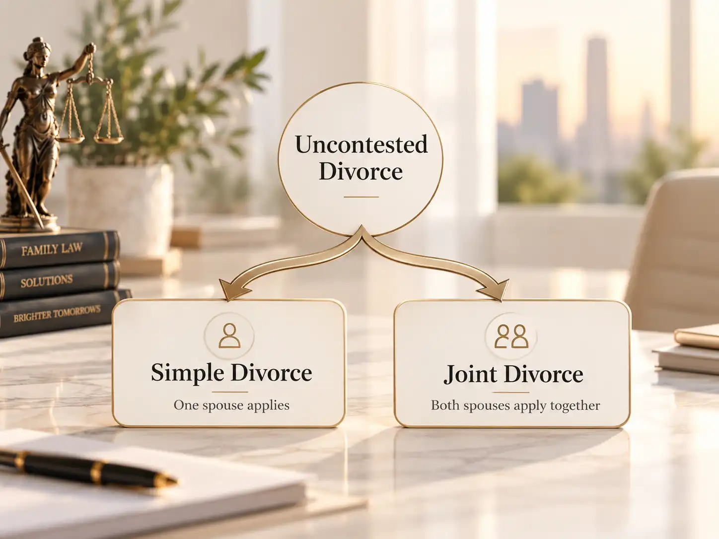 Uncontested Divorce Options - Simple divorce vs joint divorce in Ontario