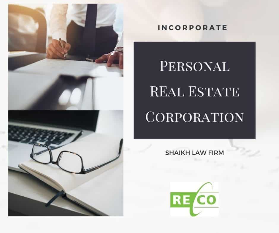Personal Real Estate Corporation