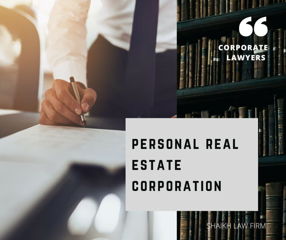 Personal Real Estate Corporation (PREC)